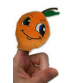Custom Plush Orange Finger Puppet
